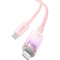 Кабель BASEUS Explorer Series Fast Charging Cable with Smart Temperature Control Type-C to iP 20W 1м Pink (CATS010204)