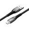 Кабель BASEUS Glimmer Series Fast Charging Data Cable USB to iP 2.4A 2м Black (CADH000301)