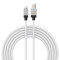 Кабель BASEUS CoolPlay Series Fast Charging Cable USB to Type-C 100W 2м White (CAKW000702)