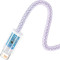 Кабель BASEUS Dynamic 2 Series Fast Charging Data Cable USB to iP 2.4A 1м Purple (CALD040005)