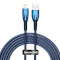 Кабель BASEUS Glimmer Series Fast Charging Data Cable USB to iP 2.4A 2м Blue (CADH000303)