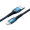 Кабель BASEUS Glimmer Series Fast Charging Data Cable USB to iP 2.4A 2м Blue (CADH000303)