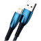 Кабель BASEUS Glimmer Series Fast Charging Data Cable USB to iP 2.4A 2м Blue (CADH000303)