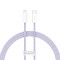 Кабель BASEUS Dynamic 2 Series Fast Charging Data Cable Type-C to iP 20W 1м Purple (CALD040205)