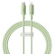 Кабель BASEUS Habitat Series Fast Charging Cable Type-C to iP 20W 1м Natural Green (P10360201631-00)