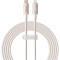 Кабель BASEUS Habitat Series Fast Charging Cable Type-C to iP 20W 2м Wheat Pink (P10360201421-01)