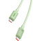 Кабель BASEUS Habitat Series Fast Charging Cable Type-C to Type-C 100W 1м Natural Green (P10360202631-00)