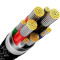 Кабель BASEUS Glimmer Series Fast Charging Data Cable Type-C to Type-C 100W 2м Black (CADH000801)