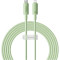 Кабель BASEUS Habitat Series Fast Charging Cable USB to iP 2.4A 2м Natural Green (P10360200631-01)