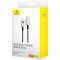 Кабель BASEUS Unbreakable Series Fast Charging Data Cable USB to Lightning 2.4A 2м Stellar White (P10355802221-01)