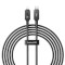 Кабель BASEUS Unbreakable Series Fast Charging Data Cable Type-C to Lightning 20W 2м Cluster Black (P10355803111-01)