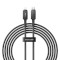 Кабель BASEUS Unbreakable Series Fast Charging Data Cable Type-C to Lightning 20W 2м Cluster Black (P10355803111-01)