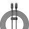 Кабель BASEUS Unbreakable Series Fast Charging Data Cable Type-C to Type-C 100W 2м Cluster Black (P10355800111-01)