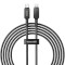 Кабель BASEUS Unbreakable Series Fast Charging Data Cable Type-C to Type-C 100W 2м Cluster Black (P10355800111-01)