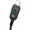 Кабель BASEUS Unbreakable Series Fast Charging Data Cable Type-C to Type-C 100W 2м Cluster Black (P10355800111-01)