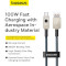 Кабель BASEUS Unbreakable Series Fast Charging Data Cable USB to Type-C 100W 2м Stellar White (P10355801221-01)