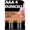 Батарейка DURACELL Basic AAA 4шт/уп (81545421)