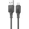 Кабель HOCO X101 Assistant USB-A to Micro-USB 1м Black