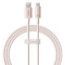 Кабель BASEUS Habitat Series Fast Charging Cable USB to Type-C 100W 1м Wheat Pink (P10360203421-00)