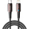 Кабель ESSAGER PD27W Fast Charge Data Cable Type-C to Lightning 1м Brown (EXCTL-CG12)