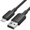 Кабель VENTION USB-A Male to Lightning 2.4A 2м Black (LAMBH)