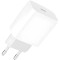 Зарядное устройство DENMEN DC06 1xUSB-C 20W 3.6A White w/Type-C to Type-C cable