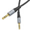 Кабель HOCO UPA26 Fresh AUX Audio Cable mini-jack 3.5mm 1м Black (6942007608800)