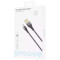 Кабель PROOVE Double Way Weft USB to Lightning 2.4A 1м Black