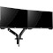 Кріплення настільне для 2-х моніторів QUBE 3209BD 17"-32" Black