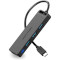 USB-хаб VENTION 4-in-1 USB-C to 4xUSB3.0, Micro-B Power (TGKBD)