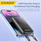 Зарядний пристрій ESSAGER Ultra Thin 65W 1xUSB-A, 1xUSB-C GaN Travel Charger Black (ECT65W-QCB01-Z)