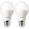 Лампочка LED PHILIPS ESS LEDBulb A60 E27 11W 3000K 220V (2 шт. в комплекті) (929001900227)