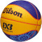 Мини-мяч баскетбольный WILSON FIBA 3x3 Mini Paris 2024 Size 3 (WZ3015101XB3)