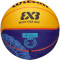 Мини-мяч баскетбольный WILSON FIBA 3x3 Mini Paris 2024 Size 3 (WZ3015101XB3)