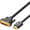 Кабель UGREEN HD106 HDMI - DVI v1.4 3м Black (10136)