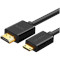 Кабель UGREEN HD108 HDMI - Mini-HDMI v2.0 1.5м Black (11167)