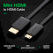 Кабель UGREEN HD108 HDMI - Mini-HDMI v2.0 1.5м Black (11167)