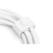 Кабель DIGITUS USB-C Male to Lightning Male 1м White (AK-600110-010-W)