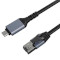 Кабель-адаптер USB-C to RJ-45 Gigabit Ethernet EXTRADIGITAL U/UTP Cat.6 3м Black (CA914937)