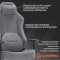 Кресло геймерское GAMEPRO FGC750 Fabric Dark Gray (FGC750DG)