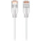 Патч-корд UBIQUITI Etherlighting U/UTP Cat.6 0.15м White (UACC-CABLE-PATCH-EL-0.15M-W)