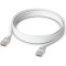 Патч-корд UBIQUITI Etherlighting U/UTP Cat.6 3м White (UACC-CABLE-PATCH-EL-3M-W)