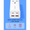 Мережевий фільтр LDNIO SC1418 White, 2xUSB-C, 2xUSB, 2м