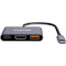 Порт-репликатор CANYON DS-4 USB-C Multiport Hub 3-in-1 (CNS-TDS4)