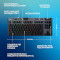 Клавіатура бездротова LOGITECH G915 X Lightspeed TKL Wireless Gaming Keyboard Clicky Black (920-012757)