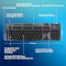 Клавіатура бездротова LOGITECH G915 X Lightspeed Wireless Gaming Keyboard Clicky Black (920-012709)