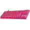 Клавіатура LOGITECH G Pro X TKL Rapid Wired Gaming Keyboard Magenta (920-013253)