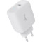 Зарядний пристрій TRUST Maxo 45W 1xUSB-C Charger White w/Type-C to Type-C cable (25138)