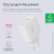 Зарядний пристрій TRUST Maxo 45W 1xUSB-C Charger White w/Type-C to Type-C cable (25138)