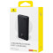 Повербанк BASEUS Airpow Lite 15W Bidirectional Fast-Charging Power Bank 10000mAh Black (P10067500123-00)